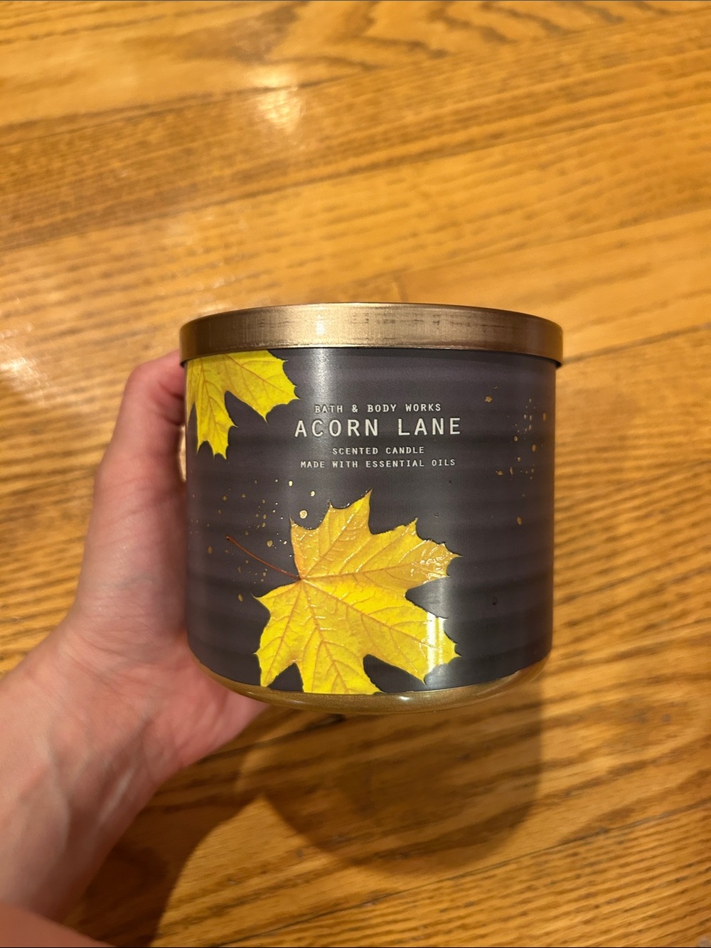 Bath & Body Works Acorn Lane Candle